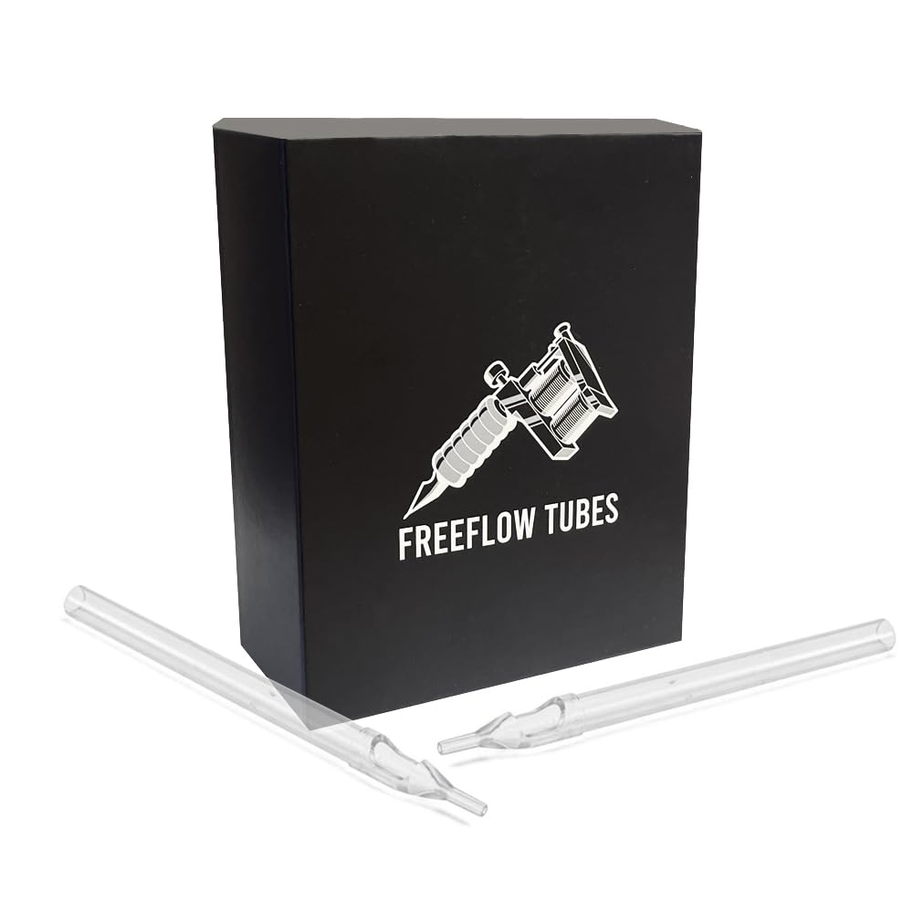 Hildbrandt Freeflow 11MT 11FT Gripless Long Tattoo Tubes — Disposable & Sterile