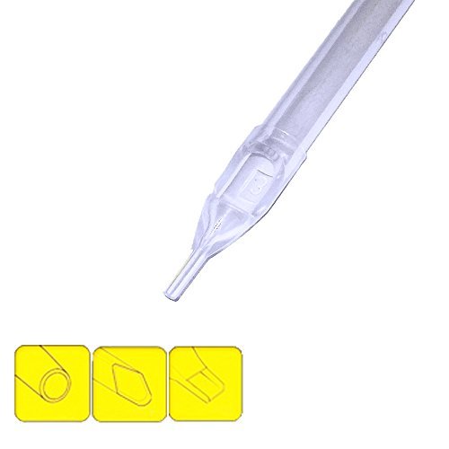Hildbrandt Freeflow 18RT Gripless Long Tattoo Tubes – Sterile, 8-9mm Grip Compatible