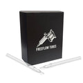 Hildbrandt Freeflow Gripless Long Tattoo Tubes – Clear Tip, 8–9mm Grip Compatibility (5RT)