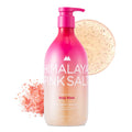 Himalaya PinkSalt Daily Scrub & Body Wash – Exfoliating Salt Scrub with Dead Sea Salt, Hyaluronic Acid & Retinol (21.1oz)