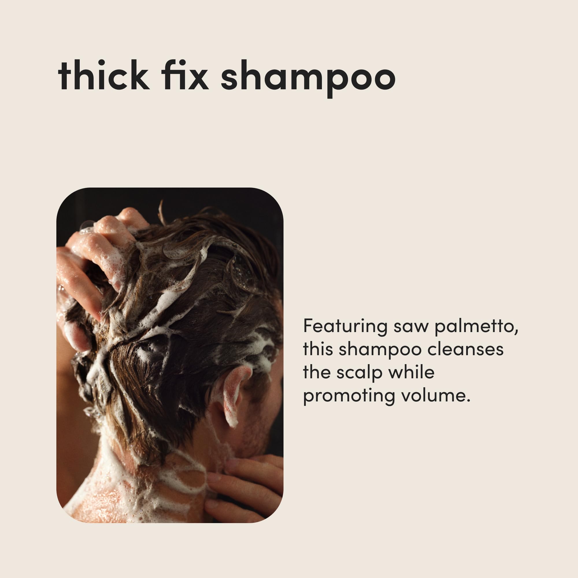 Hims Thick Fix Hair Thickening Shampoo & 5% Minoxidil Serum Set for Men | Color-Safe, Moisturizing Duo