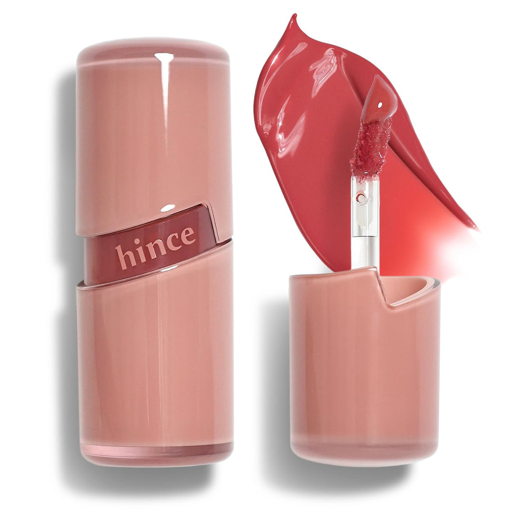 HINCE Raw Glow Lip Tint RAW ROSE 02 – Stain Glazed, Hydrating Gloss Lip Color