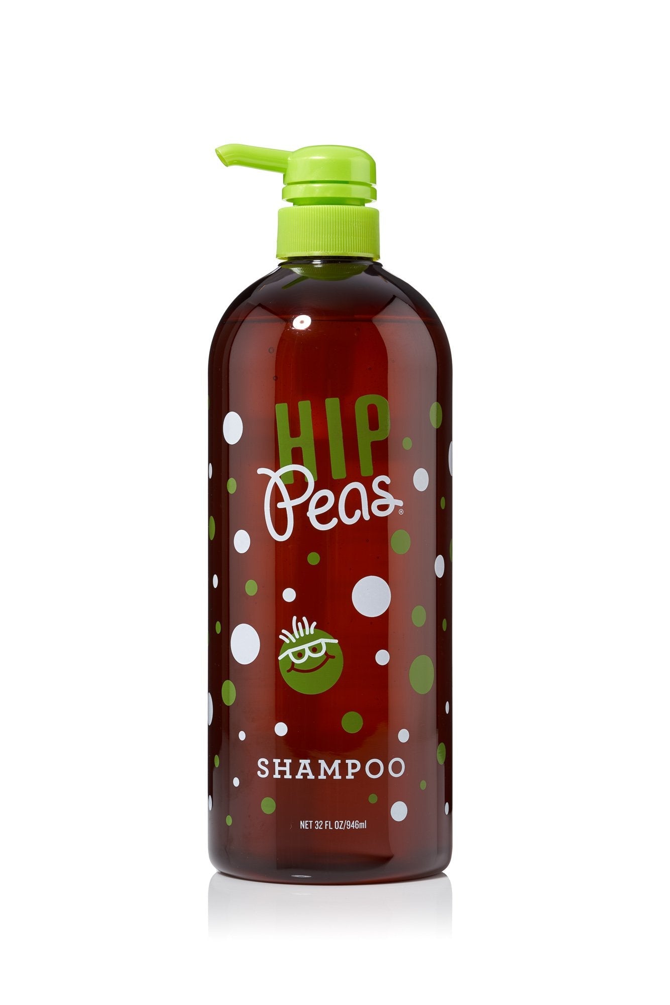 Hip Peas Natural Hair Shampoo – Sulfate Free for All Hair Types (32 fl oz / 946 ml)