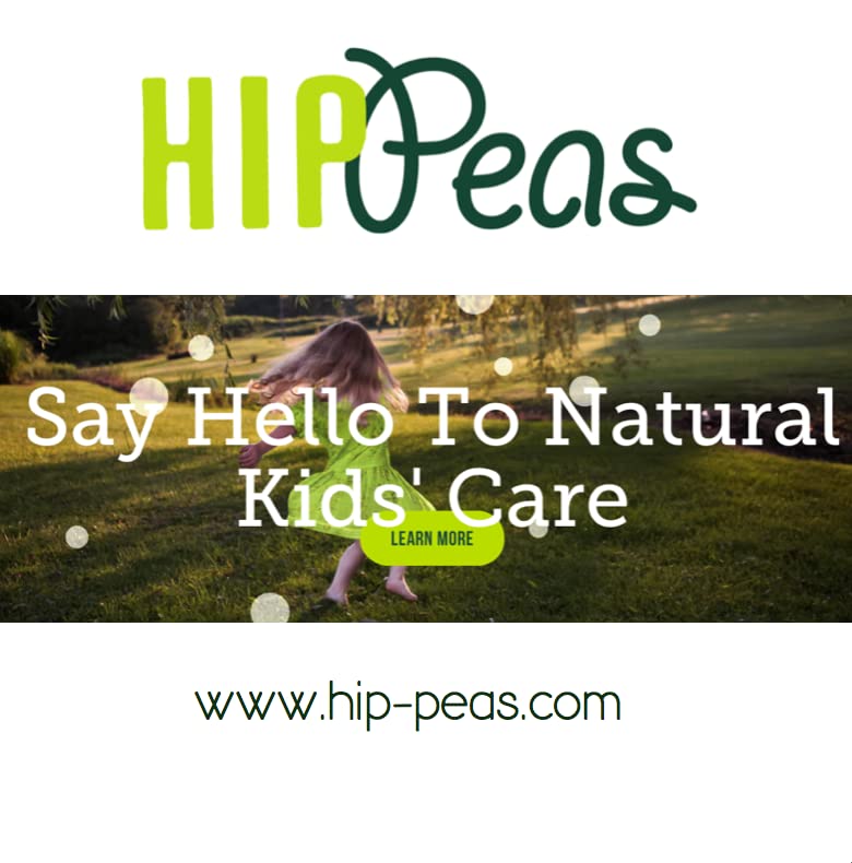 Hip Peas Natural Hair Shampoo – Sulfate Free for All Hair Types (32 fl oz / 946 ml)