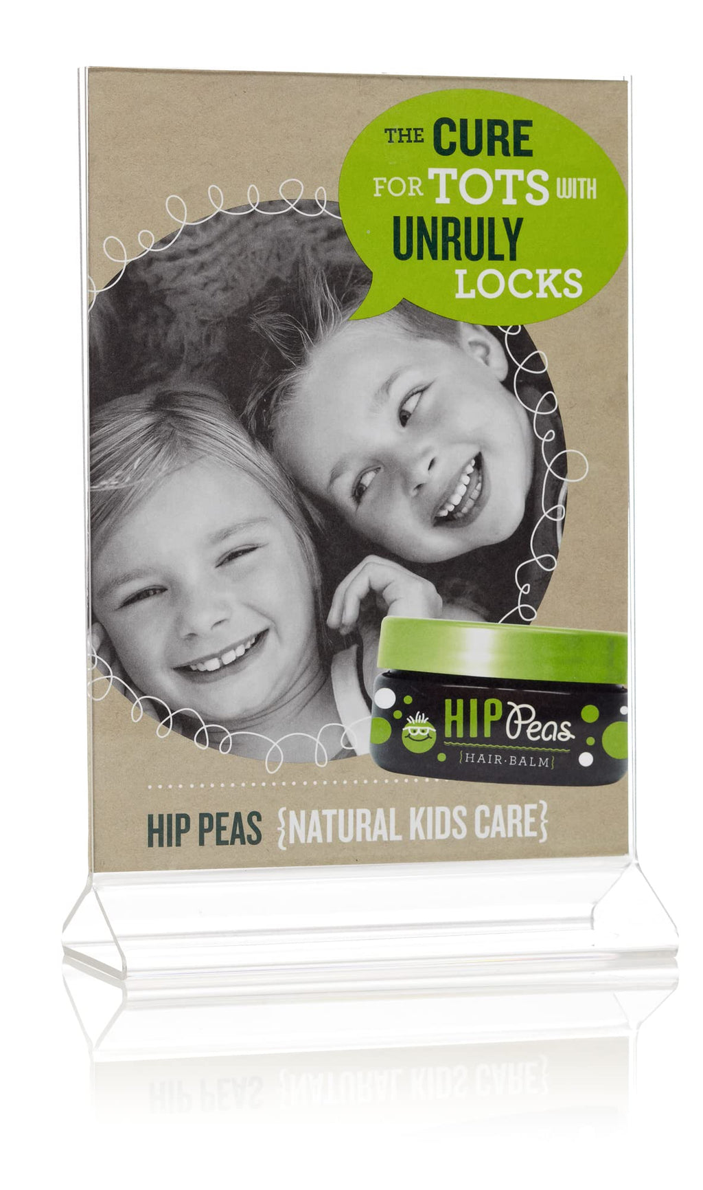 Hip Peas Natural Hair Shampoo – Sulfate Free for All Hair Types (32 fl oz / 946 ml)