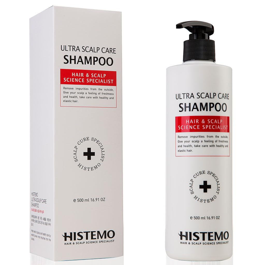 Histemo Ultra Scalp Care Shampoo | DHT Blocking Biotin for Oily & Color-Treated Hair - 16.91 oz
