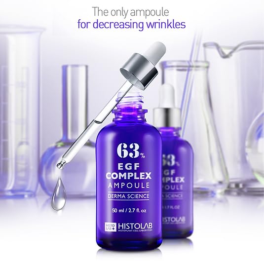 HISTOLAB EGF Complex Ampoule 63% — Powerful Wrinkle Care for Youthful Skin