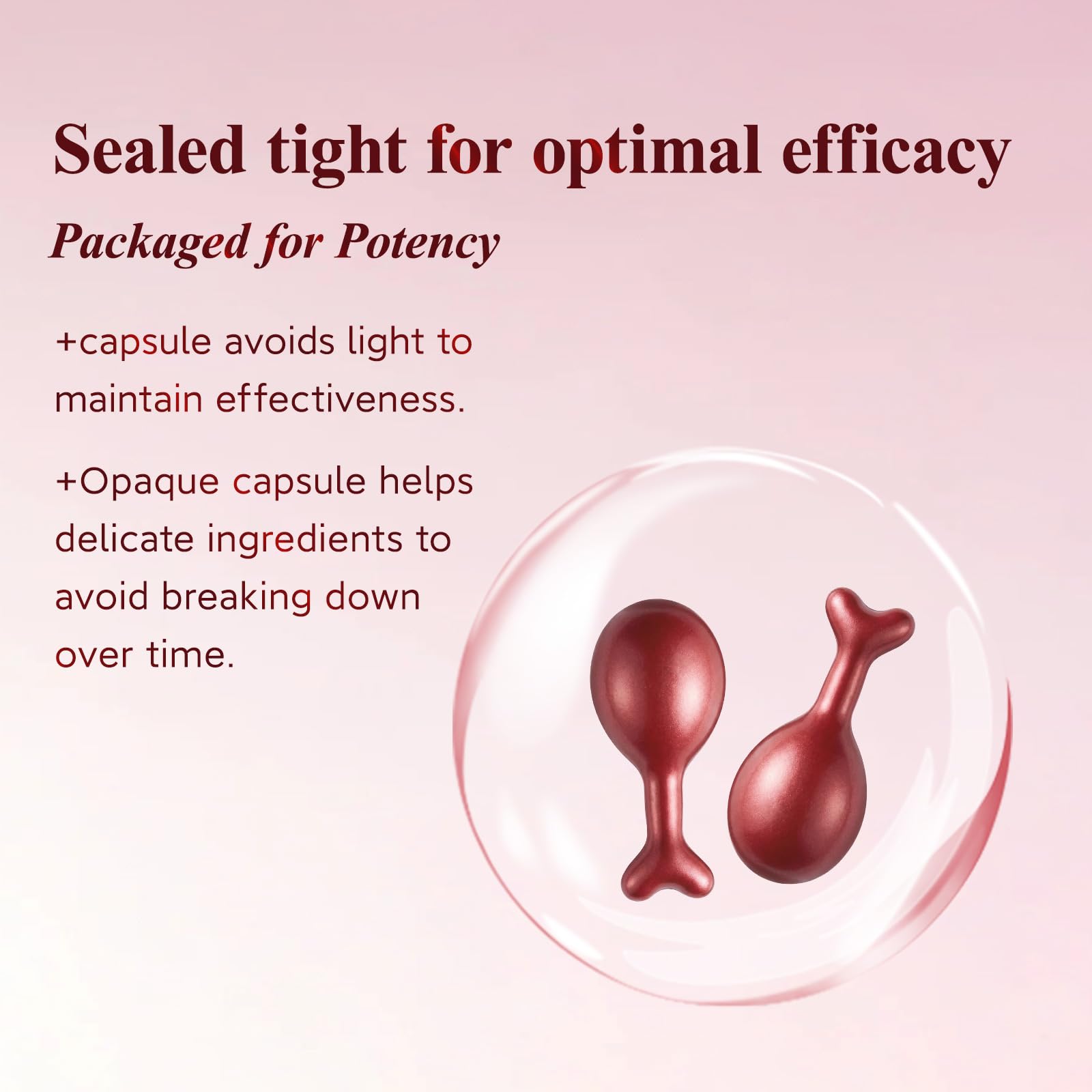 HKH Peptide Serum Capsules for Face – 48 Caps, Anti-Aging, Firming, Niacinamide & Astaxanthin