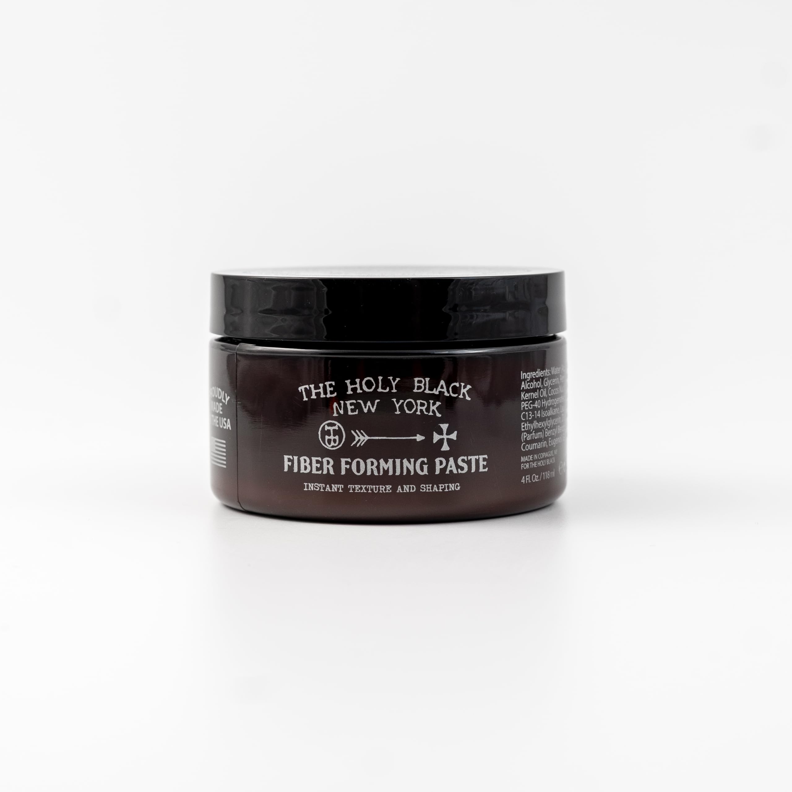 HOLY BLACK Fiber Forming Paste 4 Oz – Instant Texture, Volume & Shape