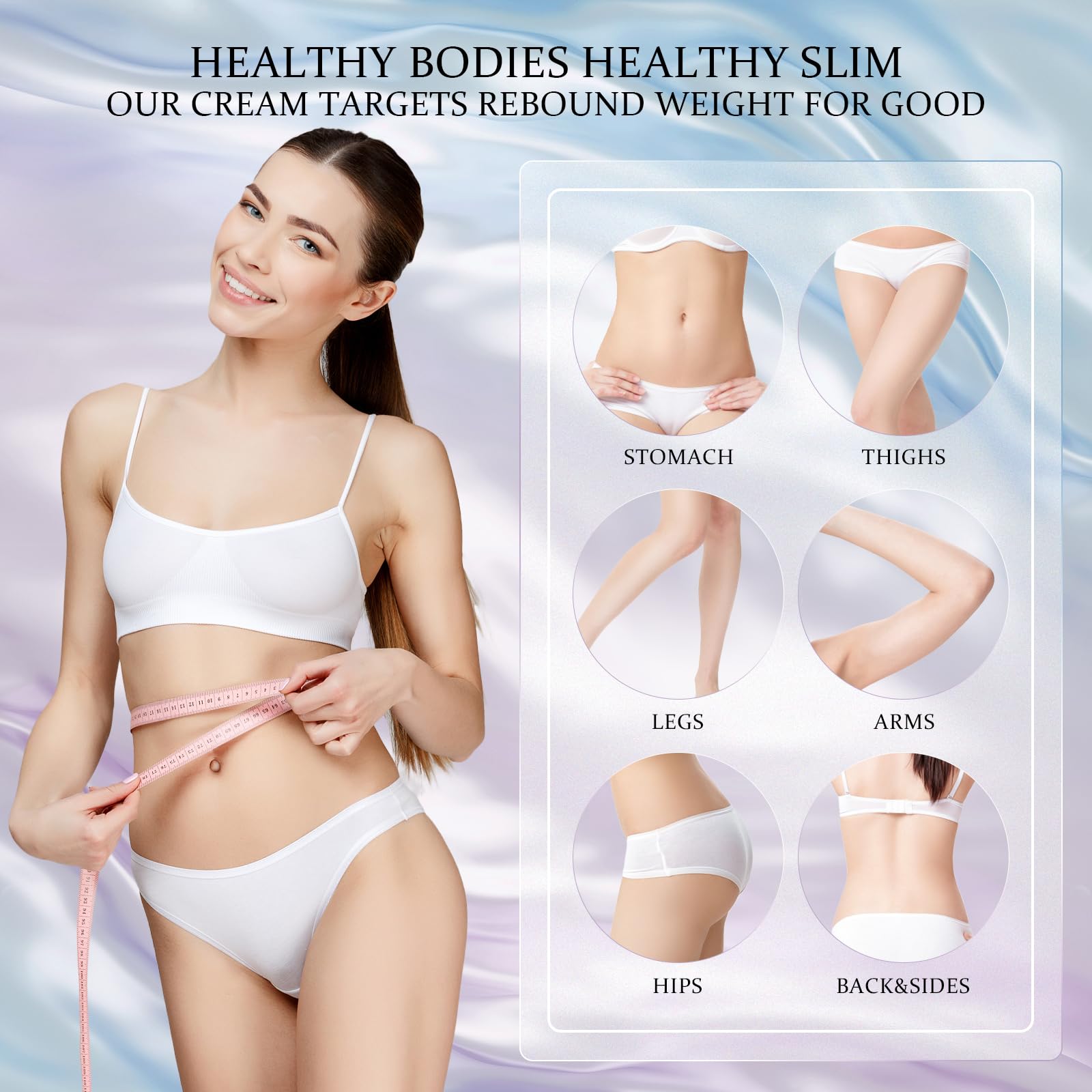 HOLYOM B Flat Belly Firming Cream | Skin Tightening for Stomach Thighs