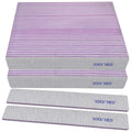 HomeyEra Nail Files (50 Pack) - 100/180 Grit Dual-Sided Emery Boards