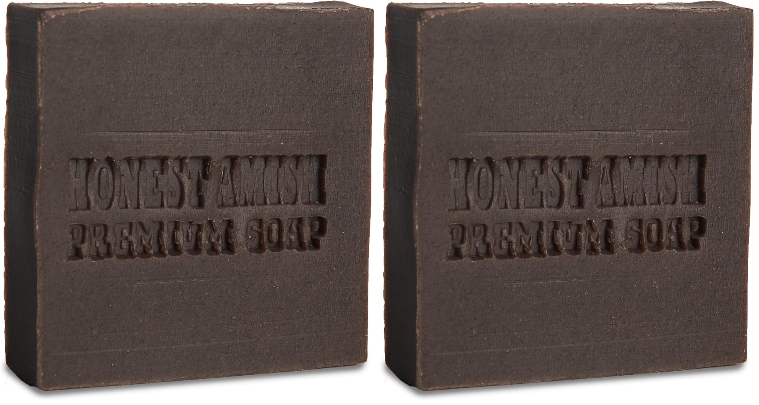 Honest Amish Patchouli & Bark Soap Bar – Pack of 2 | Natural Handmade Soap