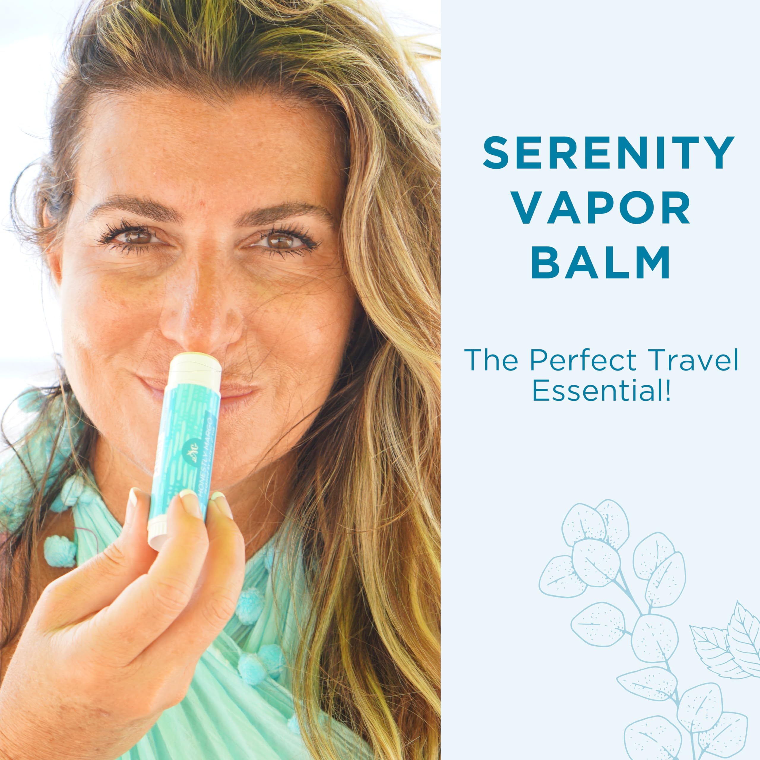 Honestly Margo Aromatherapy Balm Stick – Menthol Eucalyptus Vapor Serenity for Women