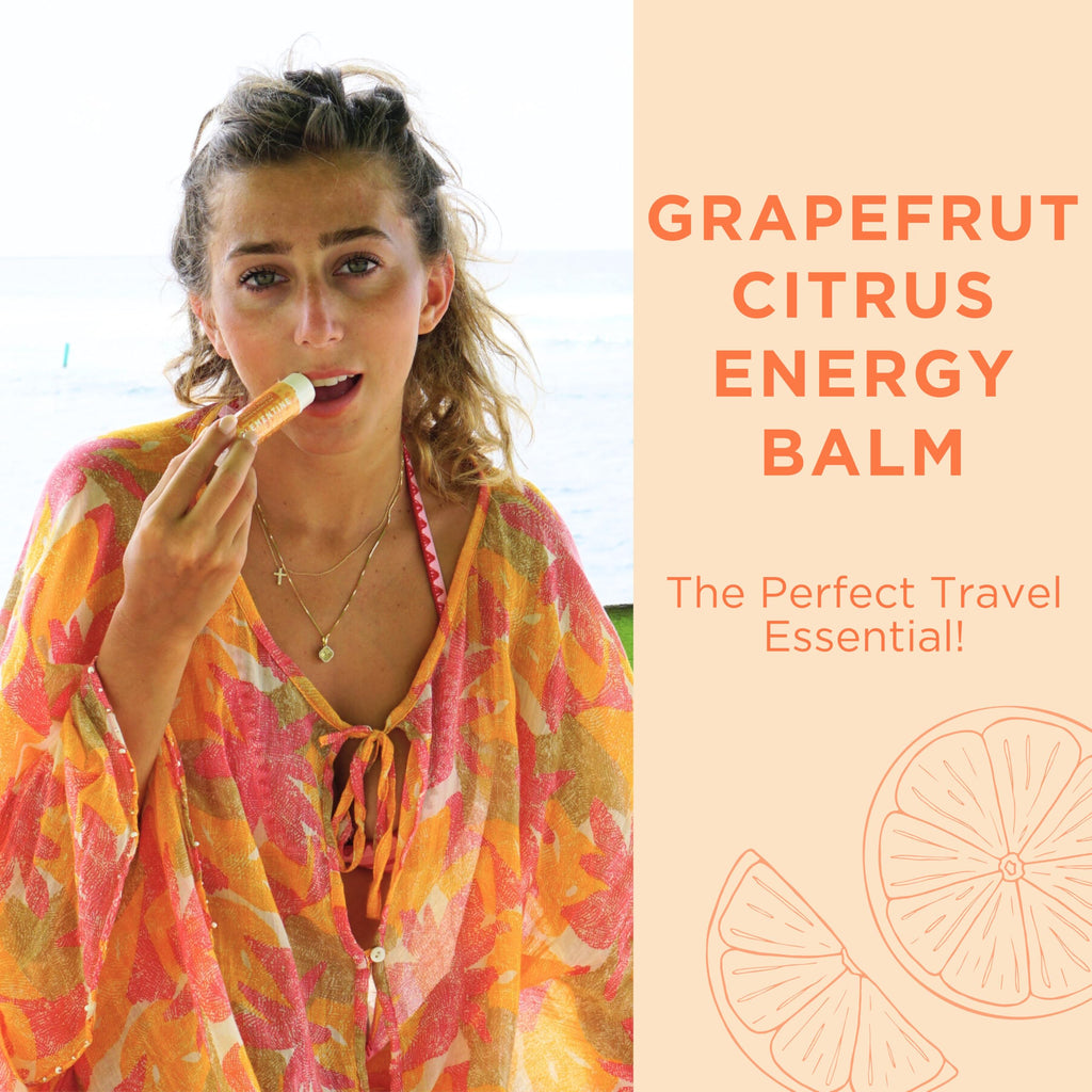 Honestly Margo Aromatherapy Balm Stick Grapefruit Citrus Clementine – Organic Citrus Lip Balm for Women