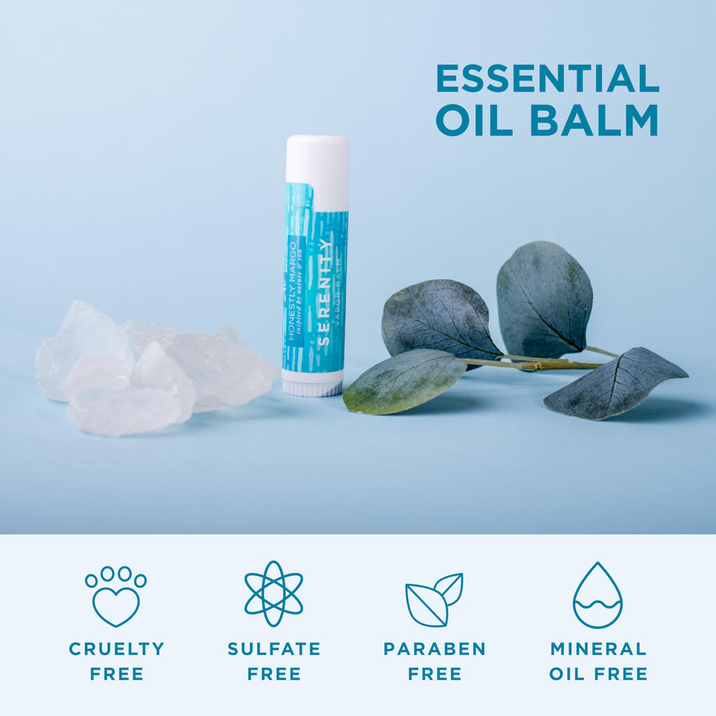Honestly Margo Aromatherapy Balm Stick – Menthol Eucalyptus Vapor Serenity for Women