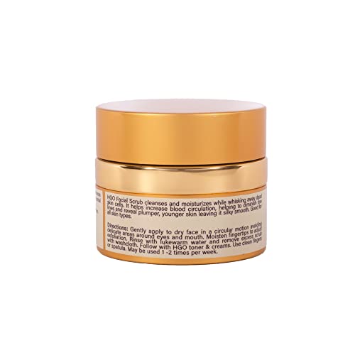 Honey Girl Organics Facial Scrub — Moisturizing & Exfoliating, 1.75oz, Hawaii Made