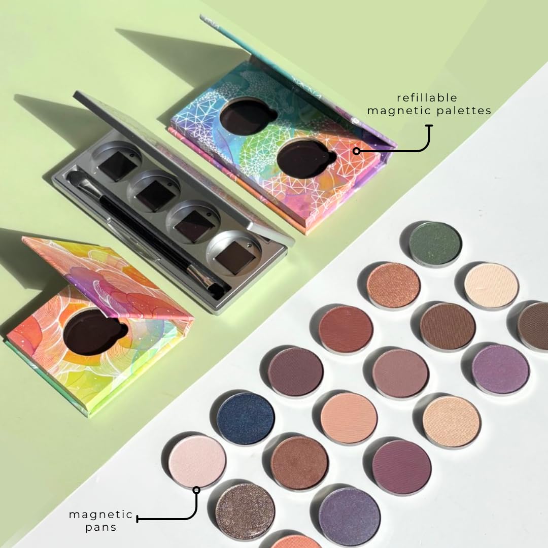 Honeybee Gardens Ballet Eye Shadow Refill – Matte Lavender Pink, Crease-Proof