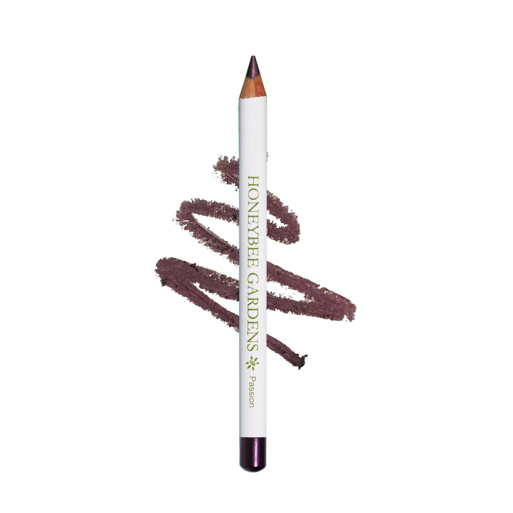 Honeybee Gardens Effortless Eye Liner Pencil in Passion – Rich Pigment, Smooth Glide, Vegan & Gluten-Free