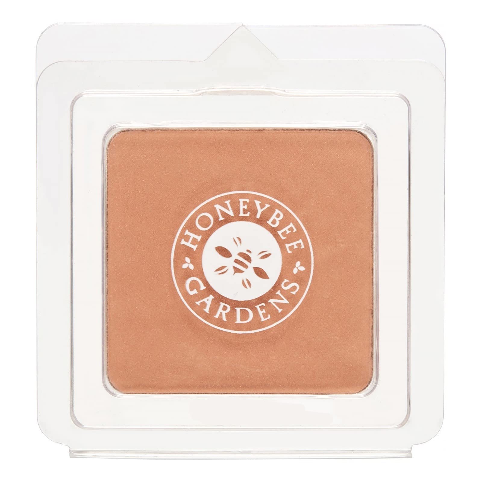 Honeybee Gardens Pressed Mineral Powder Foundation Refill Montego Warm Tan – Adjustable Coverage