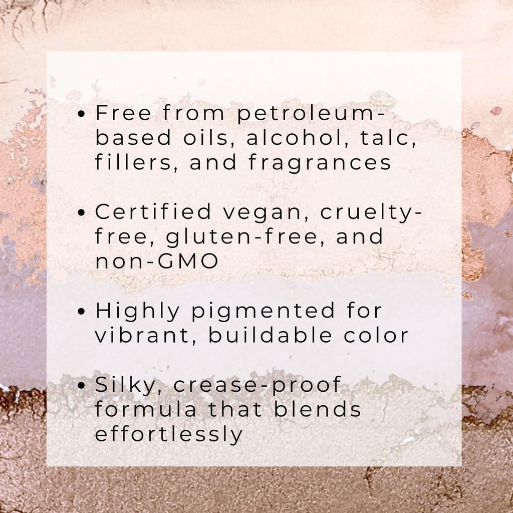 Honeybee Gardens Skinny Dip Refill Pans – 4 Pack (26mm), Pink, Beige & Nude Tones | Vegan