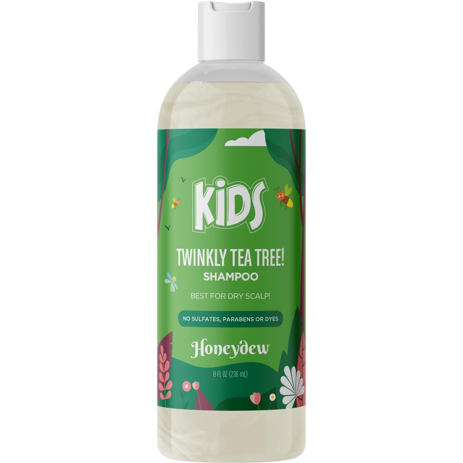 HONEYDEW Cleansing Kids Shampoo for Dry Scalp – Tea Tree & Rosemary Oils