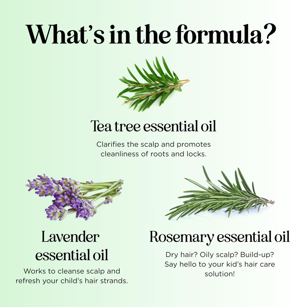 HONEYDEW Cleansing Kids Shampoo for Dry Scalp – Tea Tree & Rosemary Oils