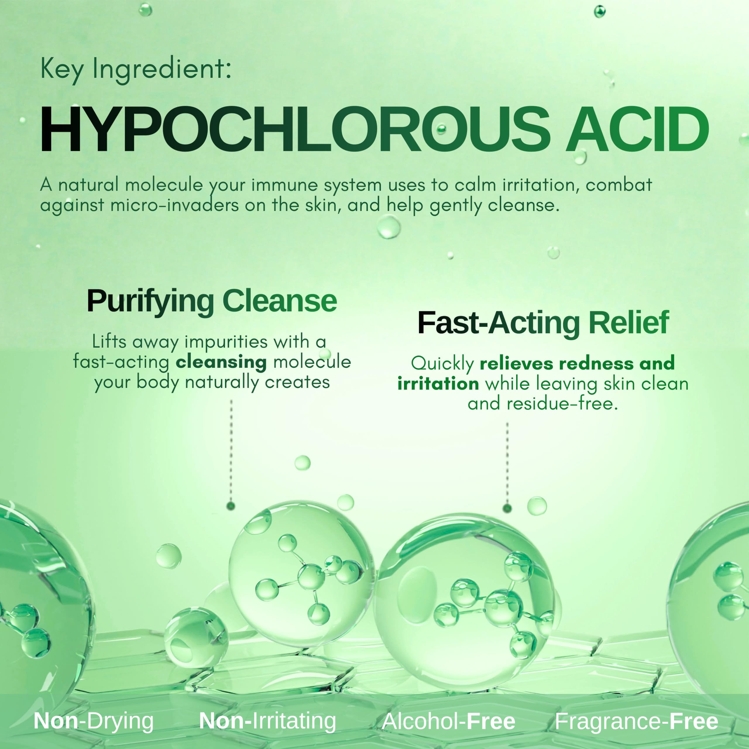 Honeydew Labs BIONA Pure Hypochlorous Spray 0.018% — pH 5.5 for Face & Skin