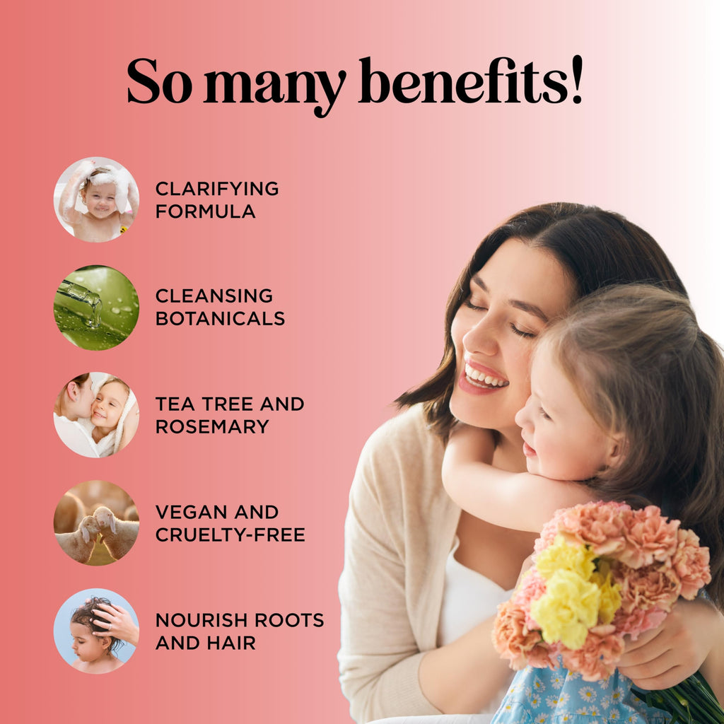 HONEYDEW Nourishing Kids Shampoo for Dry Scalp – Gentle Build-Up & Flake Care