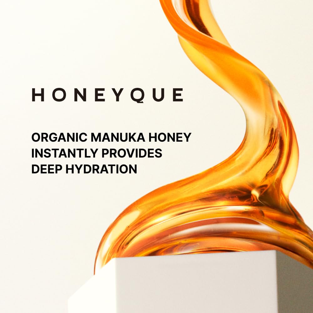 HONEYQUE Deep Repair Moist Shampoo 450ml – Sulfate-Free Hydration, Frizz Control & Protein Repair | Japanese Hair Care