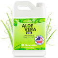 Honeyskin Organic Aloe Vera Gel – 100% Pure, Sunburn Relief & Face Moisturizer (64 fl oz)