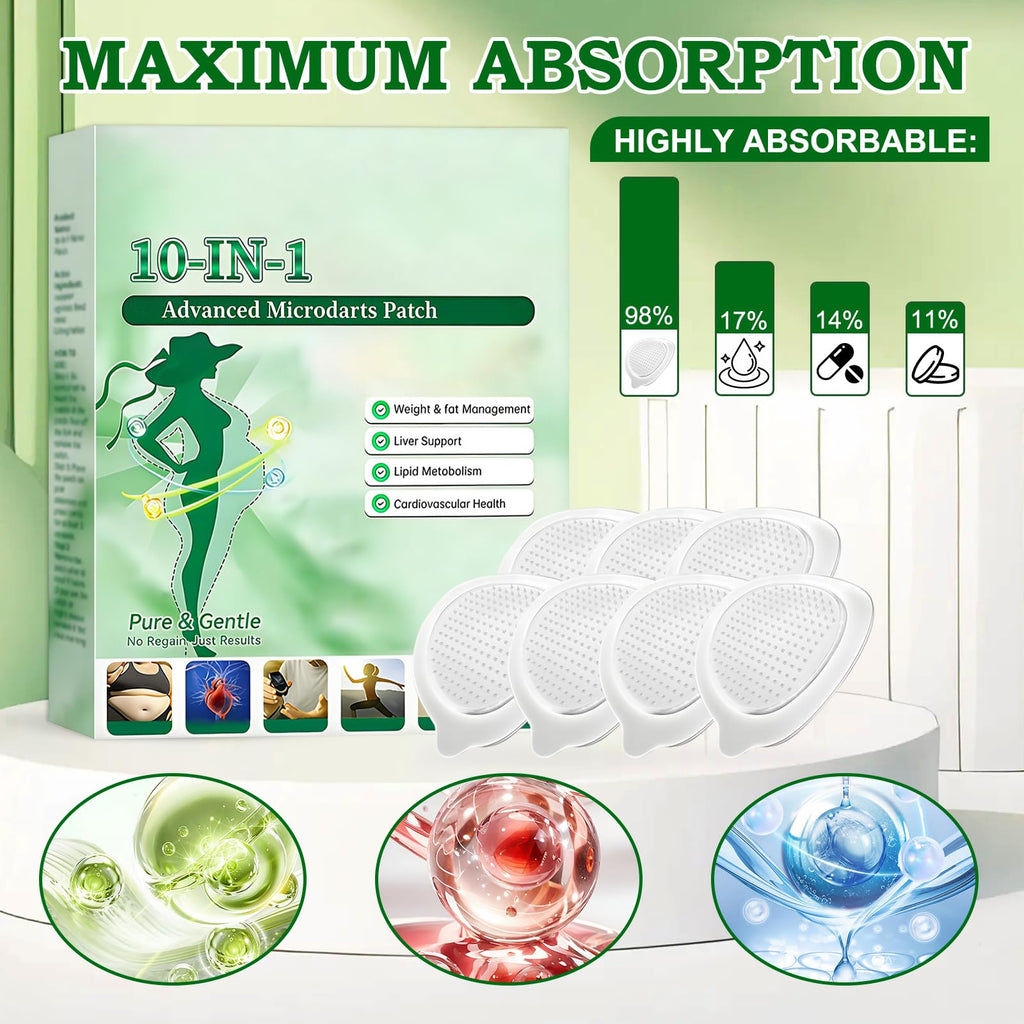 HongChengSM Moringa 10-in-1 Nano Microdarts Patch – 2 Boxes