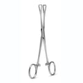 Triangle Opening Piercing Pliers - Surgical Steel Slotted Locking Pennington Forceps | HONGTU implant