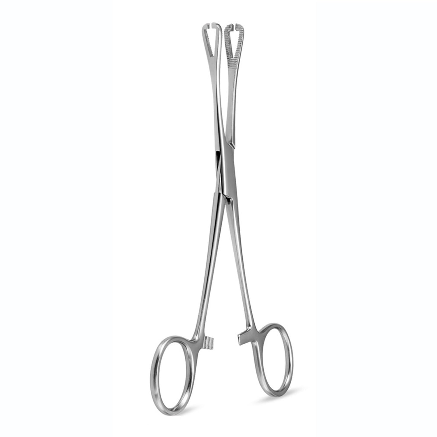 Triangle Opening Piercing Pliers - Surgical Steel Slotted Locking Pennington Forceps | HONGTU implant
