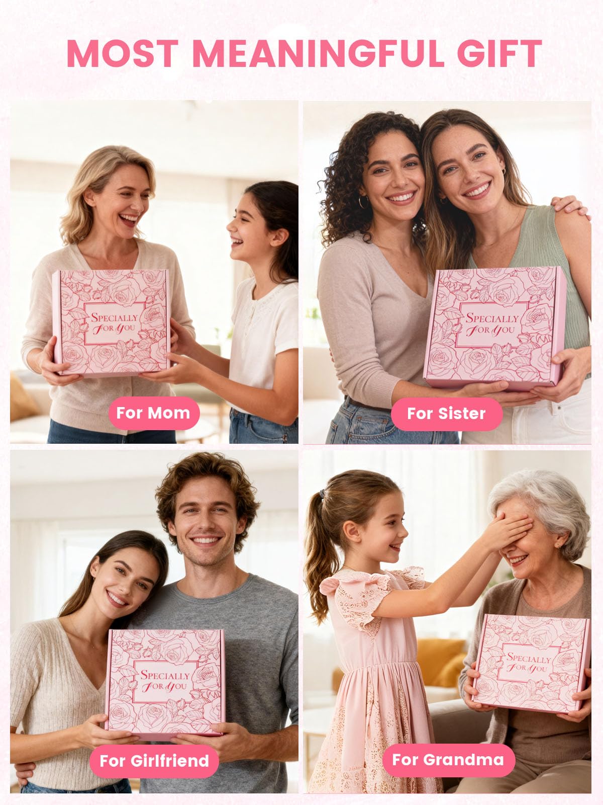 honiitaa Rose Spa Set – 16-Piece Valentine’s Gift for Her