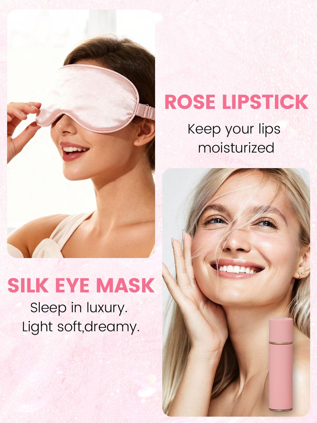 honiitaa Rose Spa Set – 16-Piece Valentine’s Gift for Her