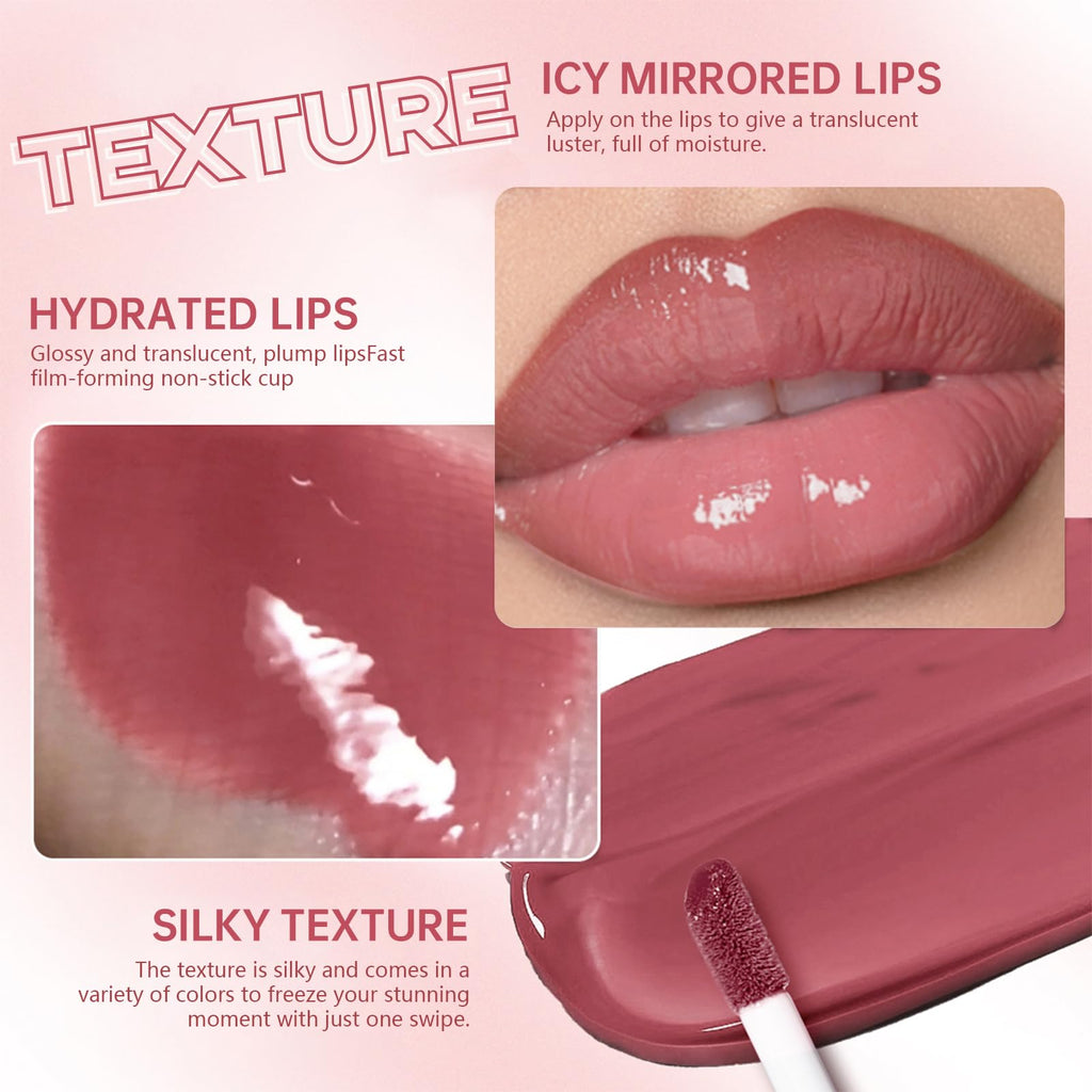 HOSAILY Peel Off Lip Liner Stain Tattoo – Long Lasting Pink Lip Set
