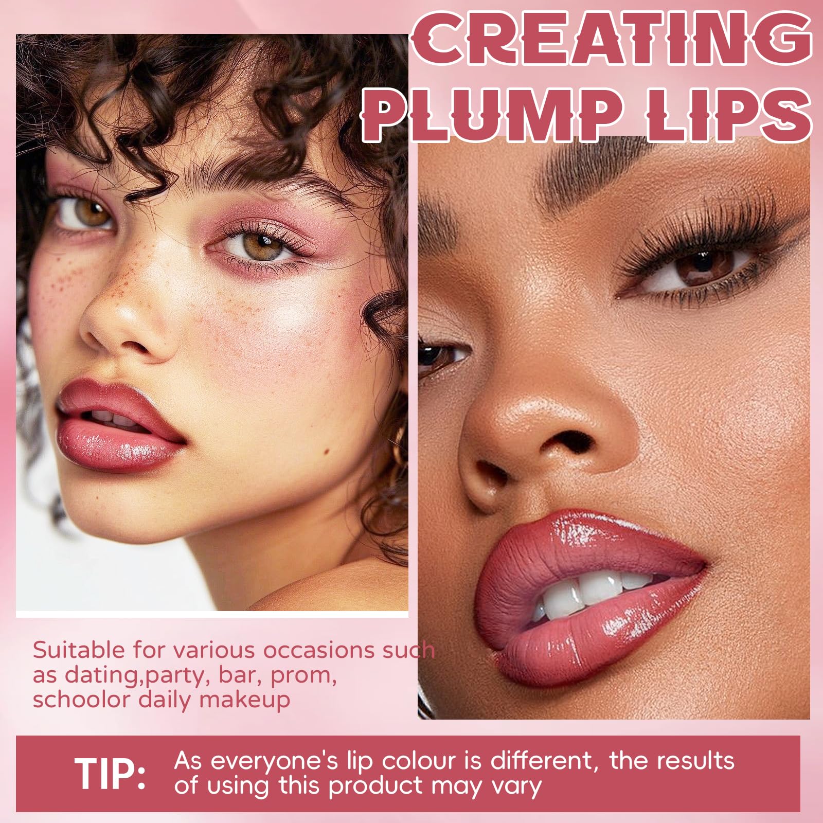 HOSAILY Peel Off Lip Liner Stain Tattoo – Long-Lasting Waterproof Lip Color & Gloss Duo