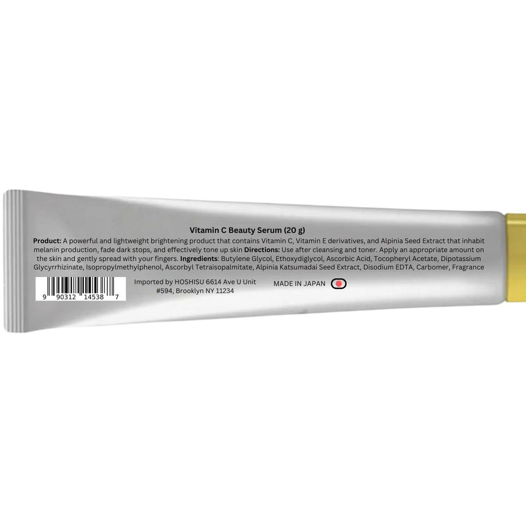 Hoshisu Vitamin C Serum 20ml – Made in Japan | Brighten & Even Skin Tone