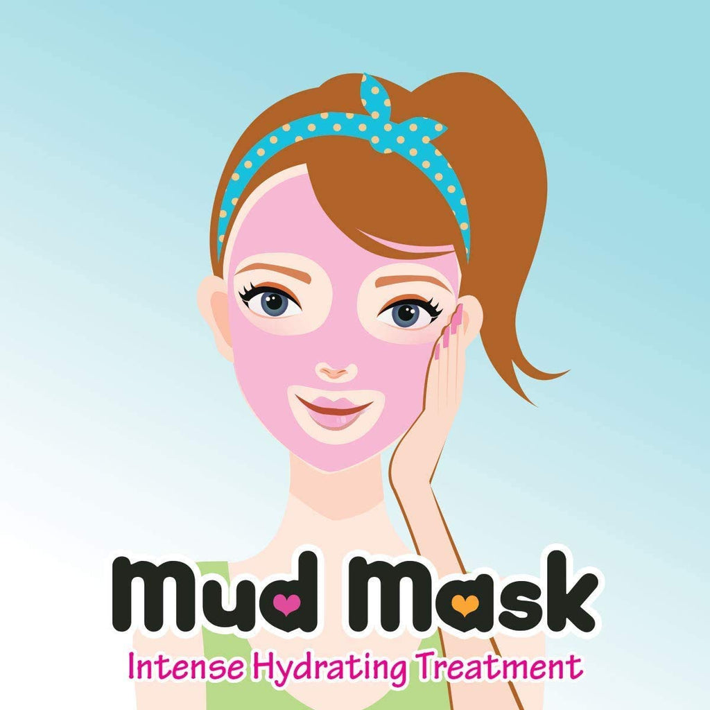 Hot Focus Kids Spa Kit for Girls – Deluxe Spa Day Set with Facial Cleanser Machine & Mud Mask