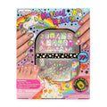 Hot Focus Unicorn Nail Kit – 77+ Pieces Kids Nail Art Spa Set for Girls 5–12