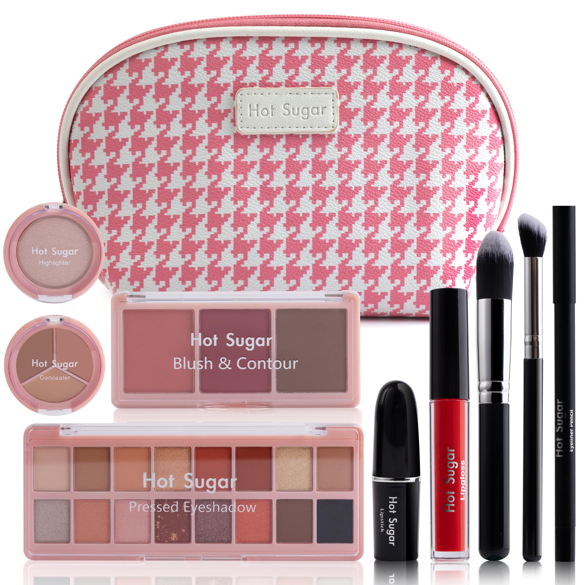 Hot Sugar All in One Makeup Kit — Complete 7-Piece Set