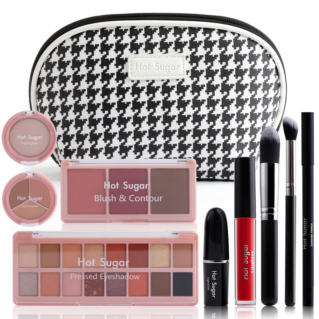 Hot Sugar All in One Makeup Kit – 7-Piece Makeup Set for Women and Teens