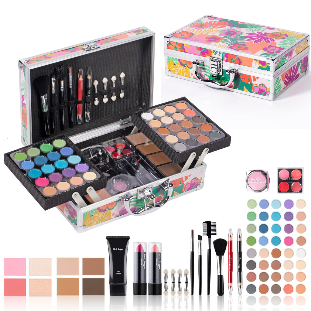 Hot Sugar Makeup Kit for Women – 40-Piece Beginner Set (Tropical)