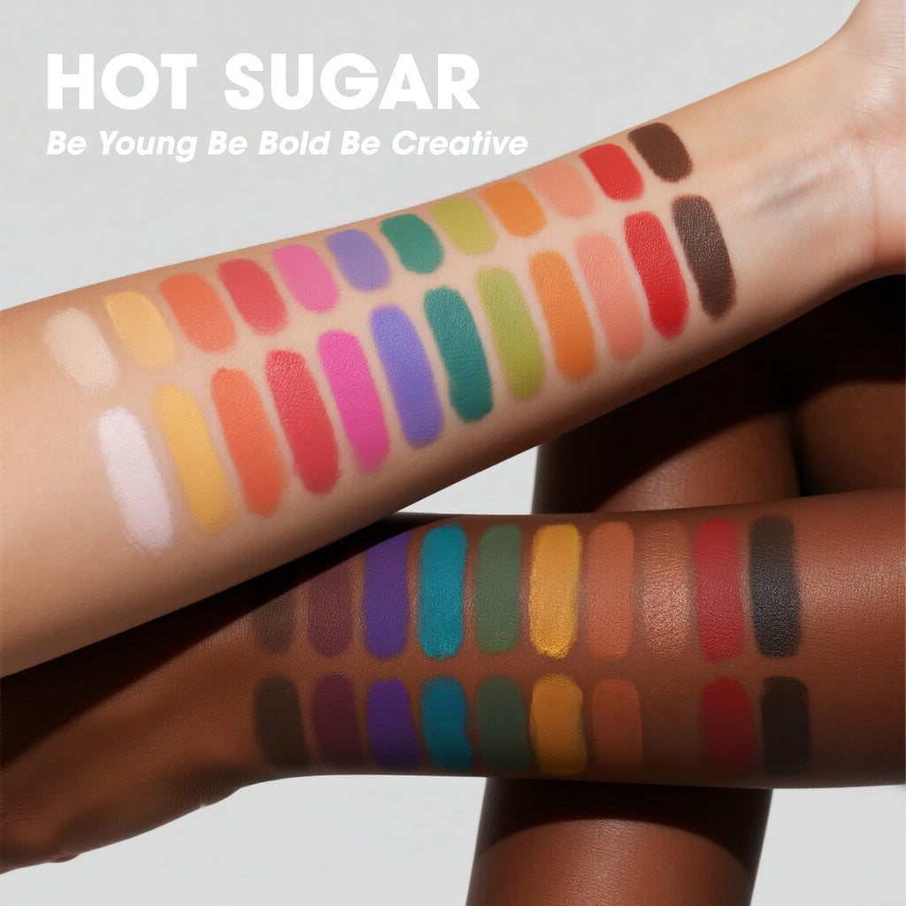 Hot Sugar Makeup Kit for Women – 40-Piece Beginner Set (Tropical)