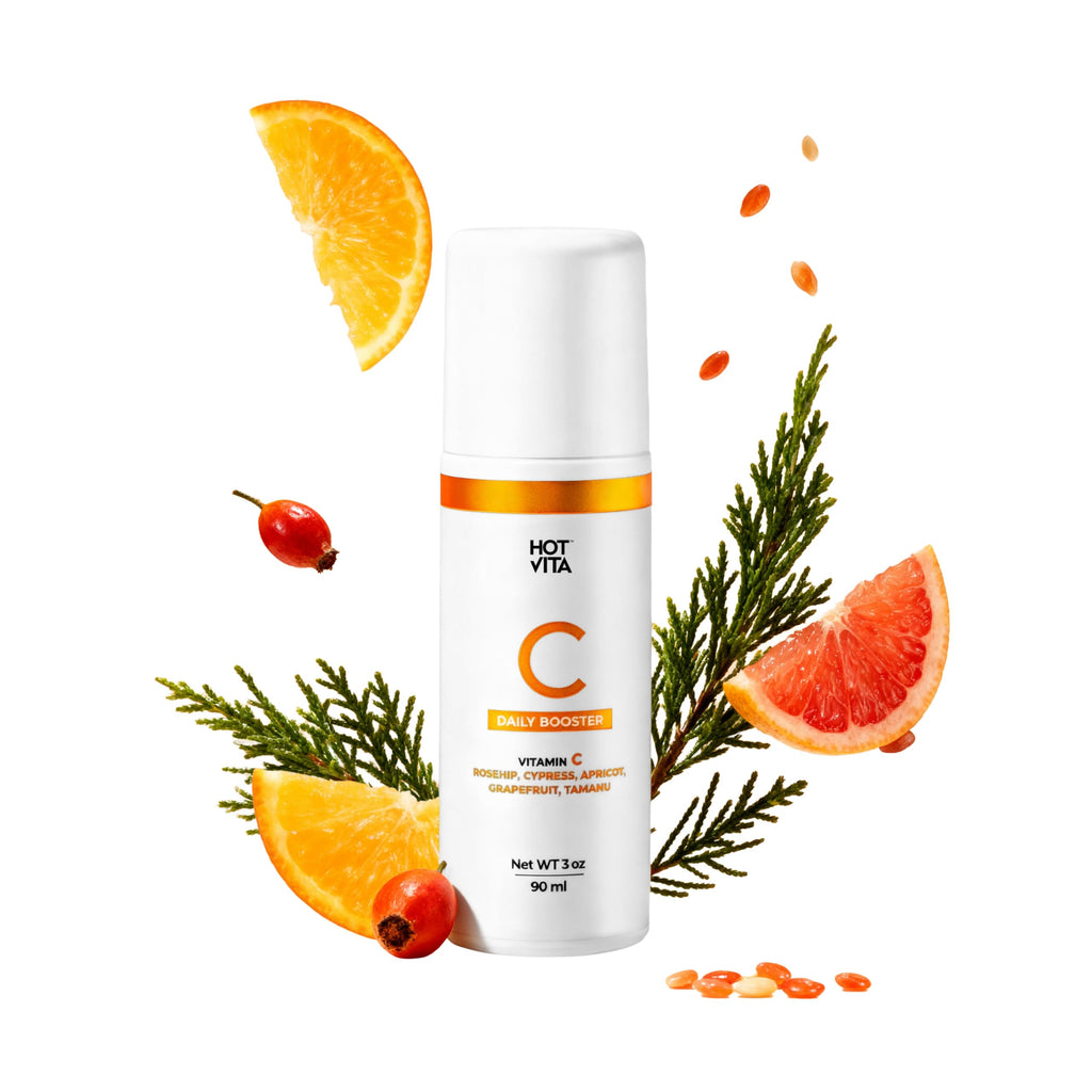 Hot Vita Vitamin C Body Oil for Women – Hydrating & Brightening
