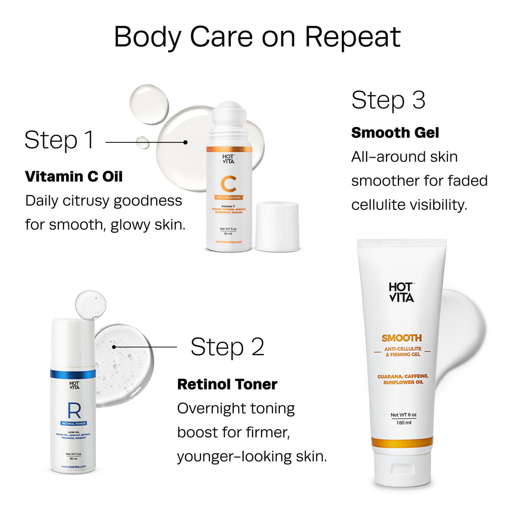 Hot Vita Vitamin C Body Oil for Women – Hydrating & Brightening