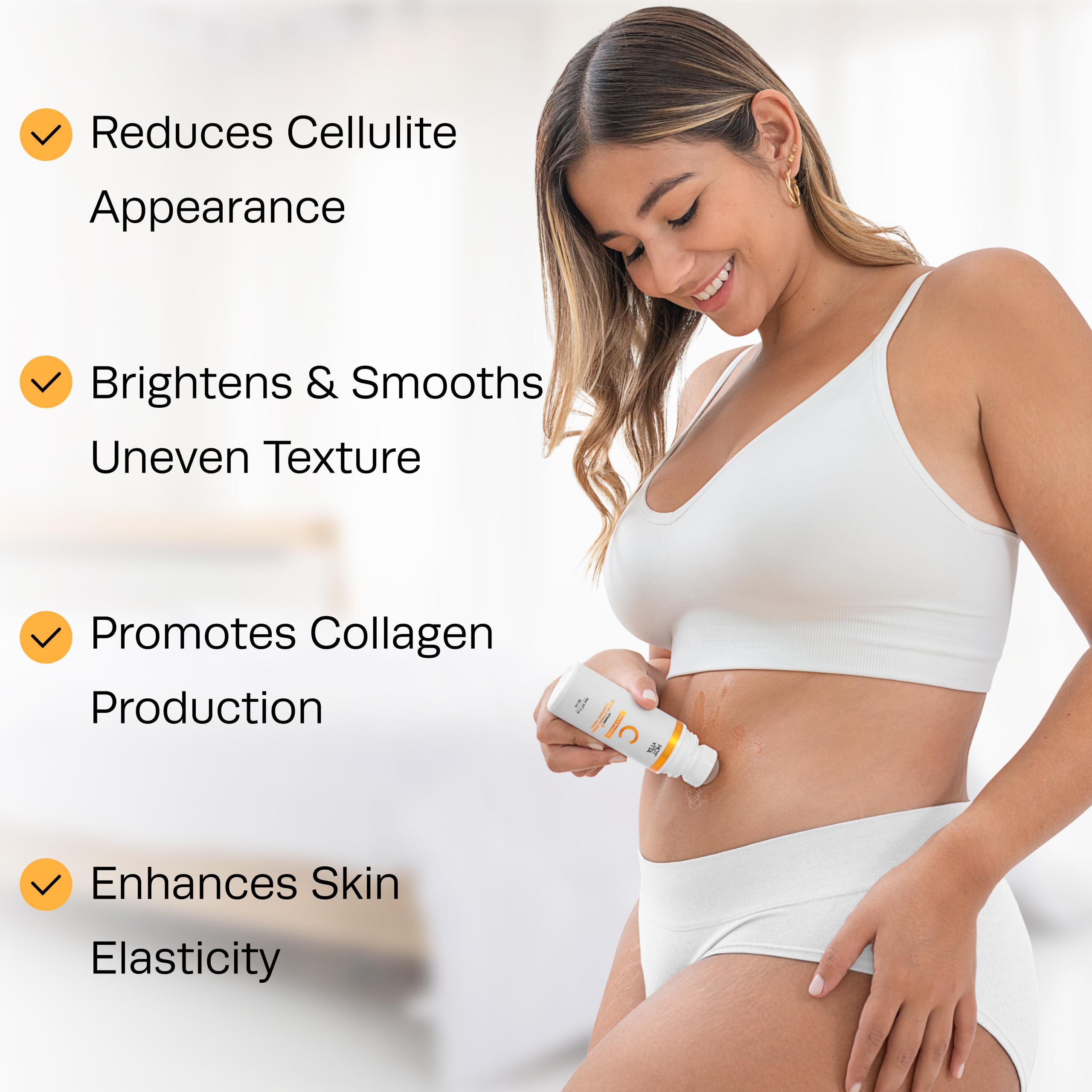Hot Vita Vitamin C Body Oil for Women – Hydrating & Brightening