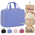 HOTOR Travel Toiletry Bag – Hanging Organizer, Waterproof, Large Capacity (Aegean-Blue)