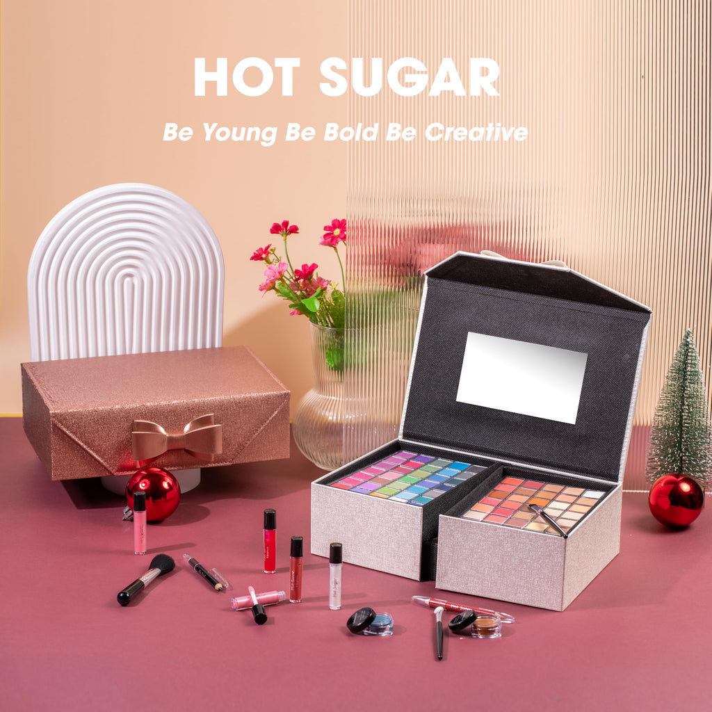 Hot Sugar Girls Makeup Kit for Teens & Beginners | Full Bronze Makeup Set