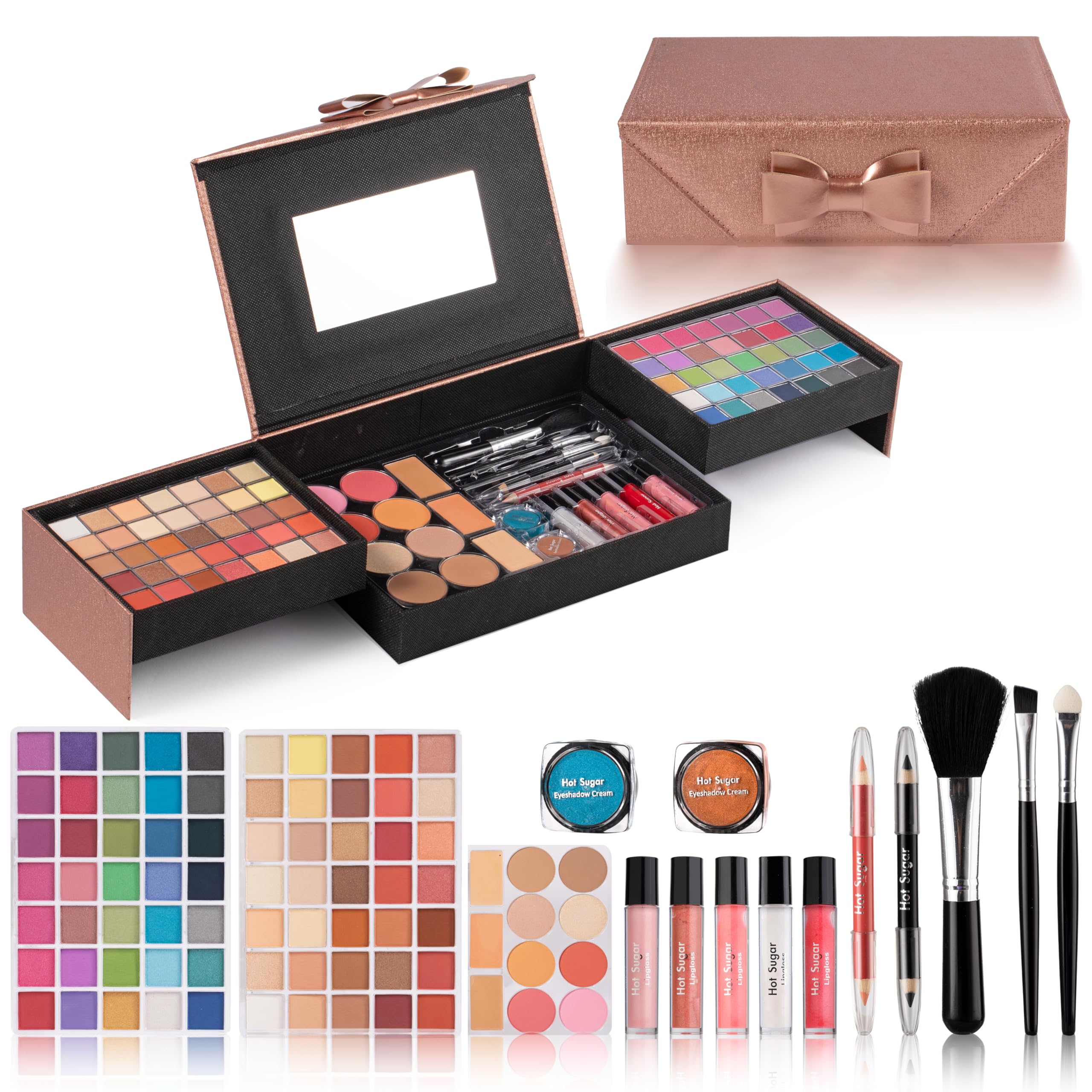 Hot Sugar Girls Makeup Kit for Teens & Beginners | Full Bronze Makeup Set